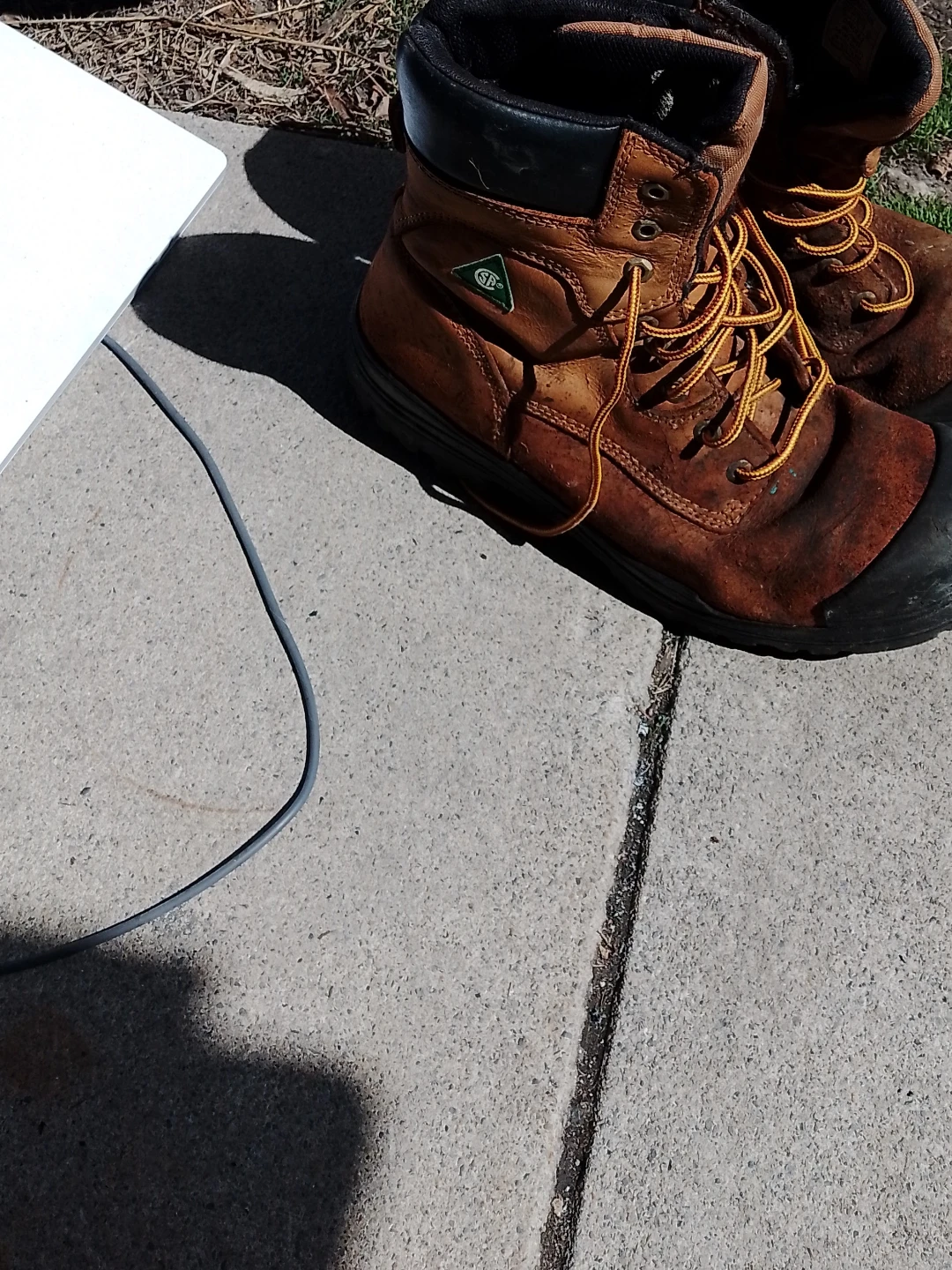 Aggressor Steel Toe Work Boots