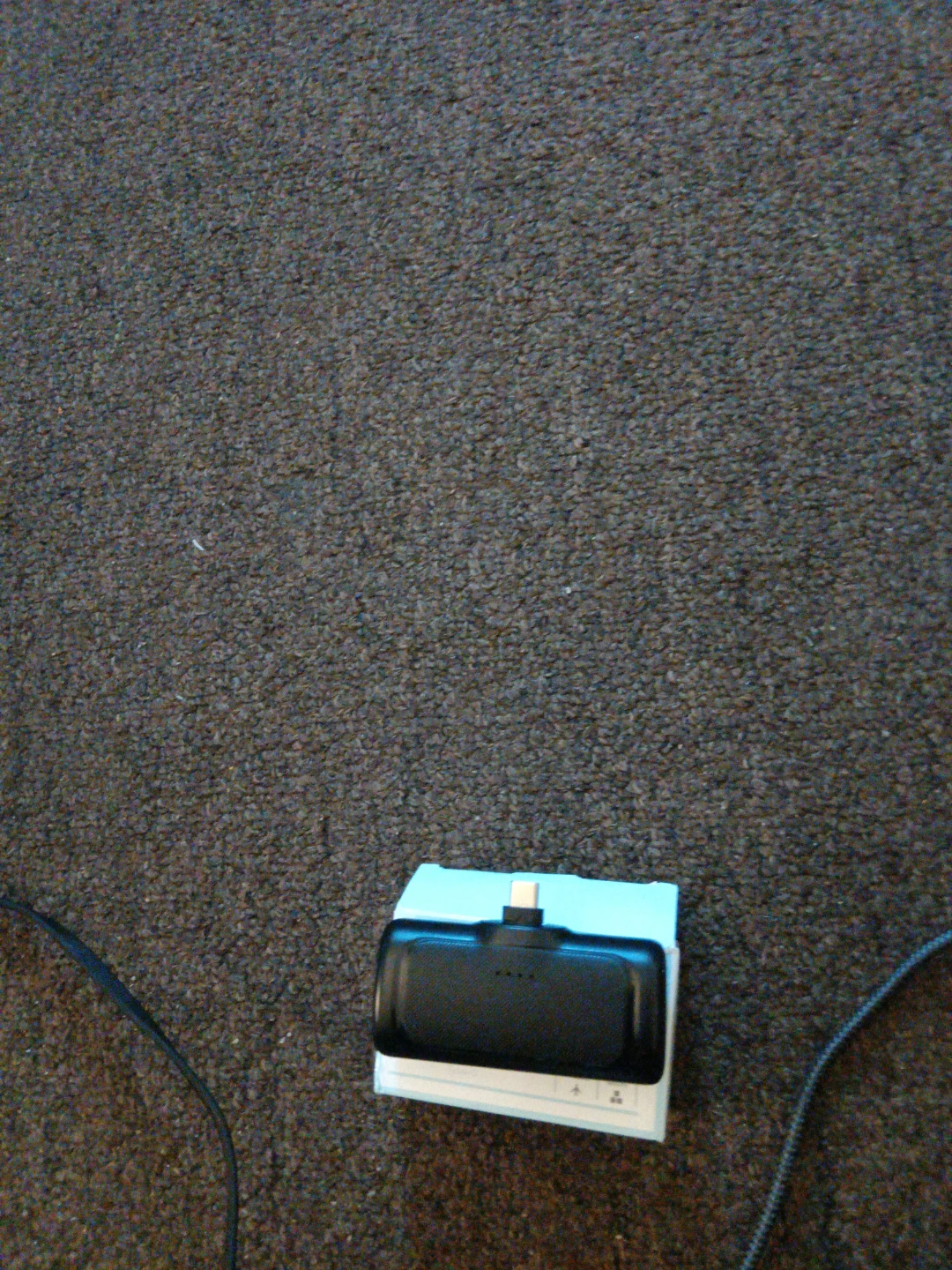 Black Portable Charger