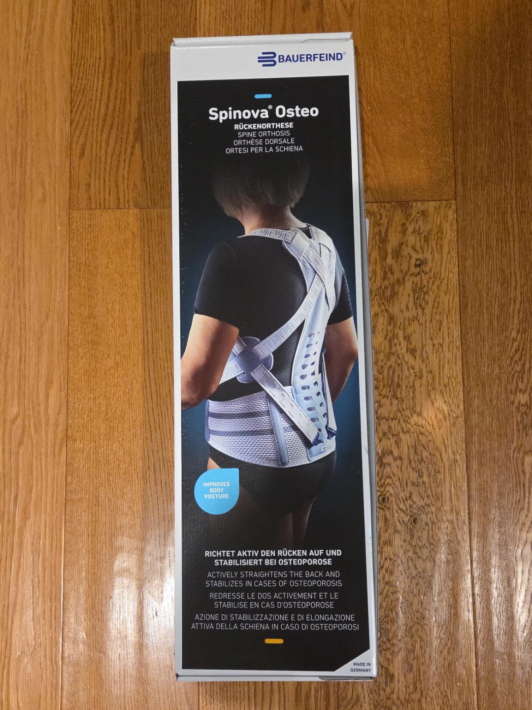 NEW Bauerfeind Spinova Osteo Back Brace - Size 3