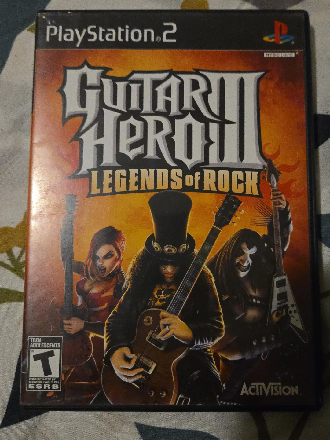 Guitar Hero III: Legends of Rock CIB PS2