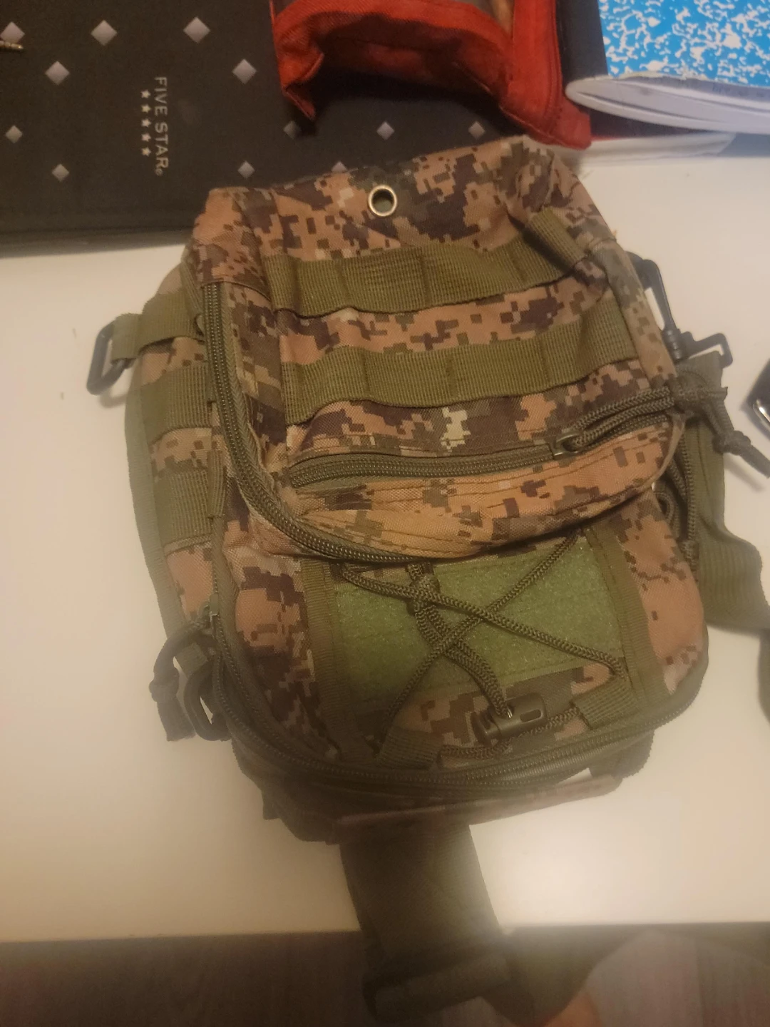Digital Camo Small Backpack Bag
