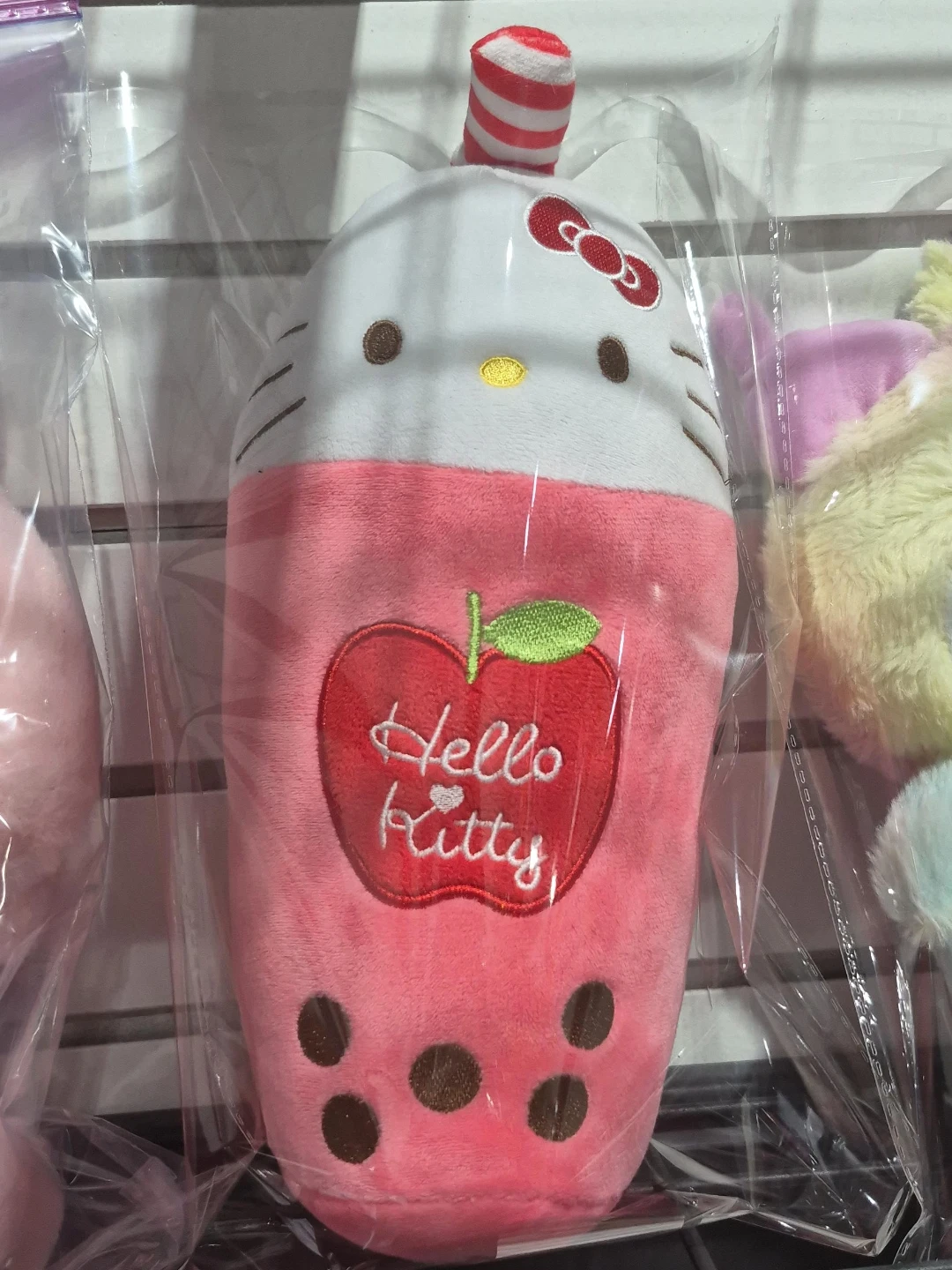 Hello Kitty Boba Drink Plush Toy
