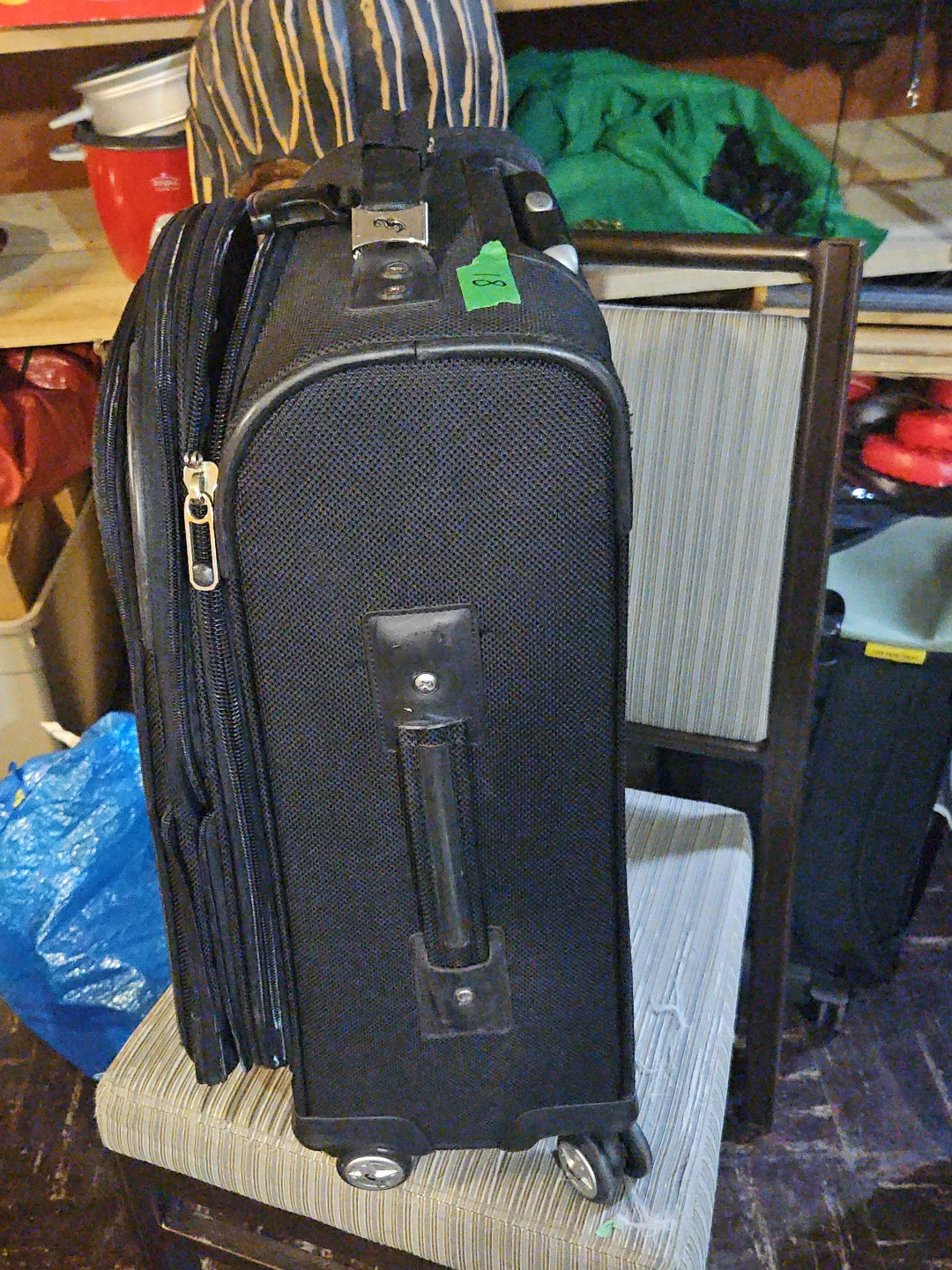 Atlantic Black Rolling Suitcase