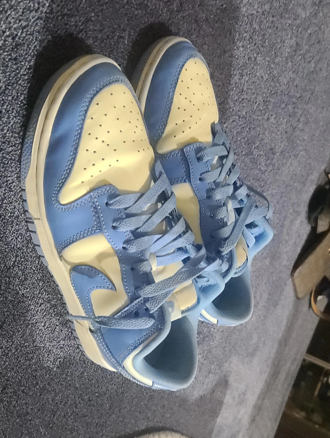 Nike Dunk Low (Light Blue/Cream)