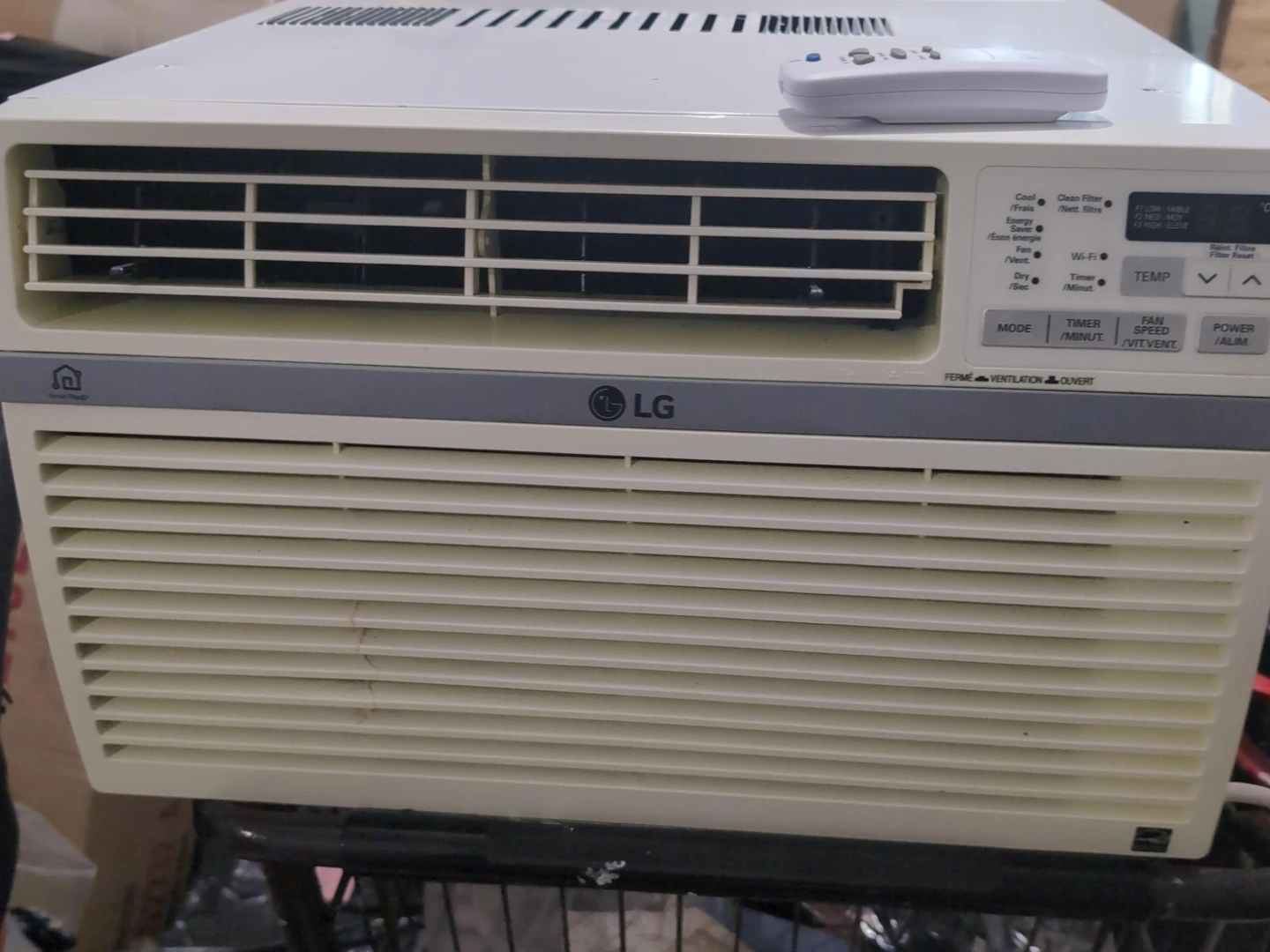 LG Window Air Conditioner LW8017ERSM