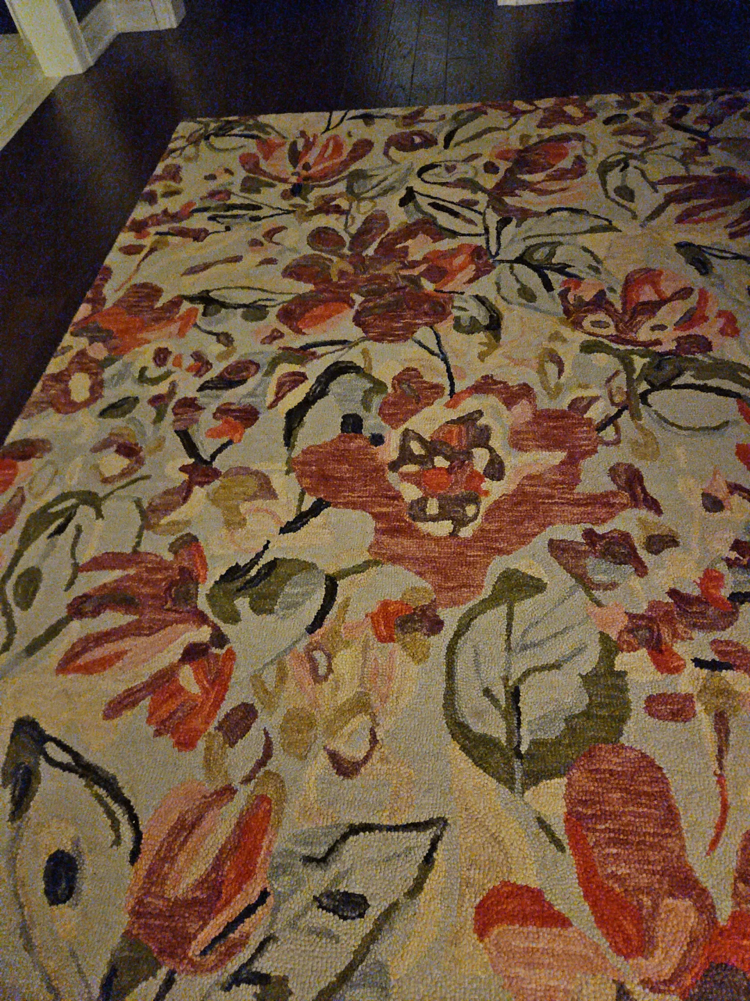 Floral Area Rug