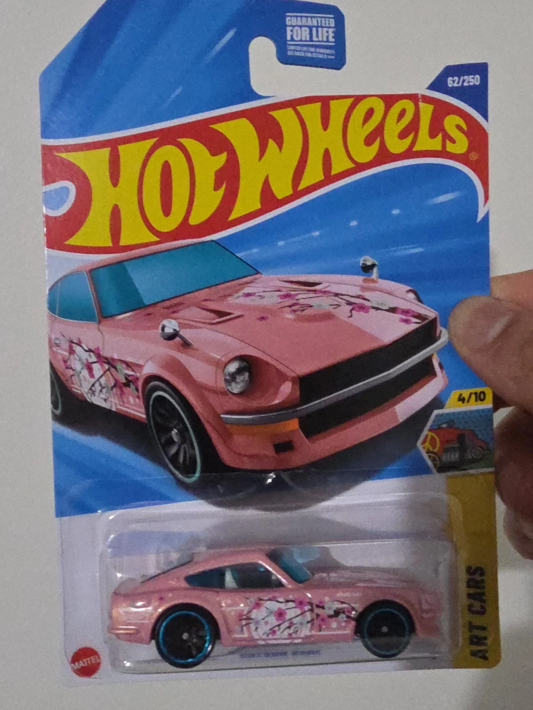Hot Wheels Nissan Fairlady Z Art Cars Diecast Car