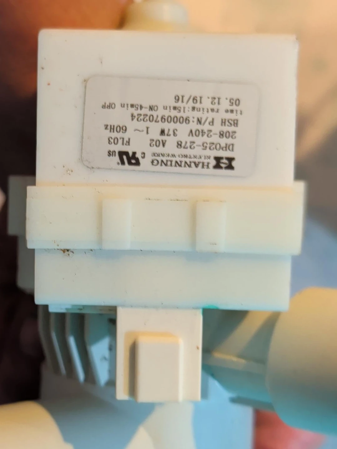Hanning DP025-278 A02 Electronic Component 208-240V 37W