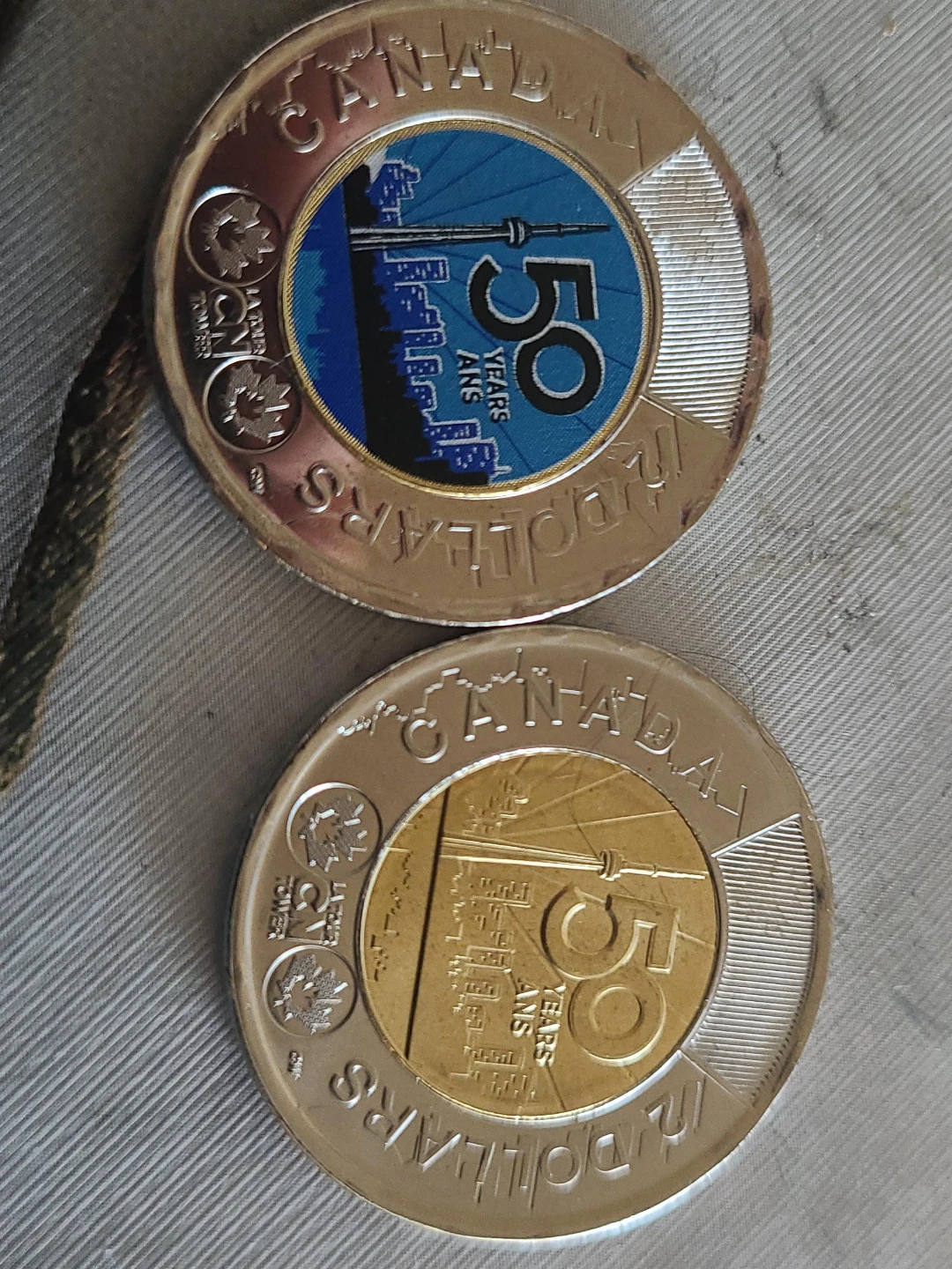 Canada 50th Anniversary Loonie Coin
