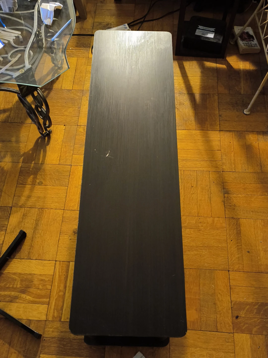 Black Wooden Console Table