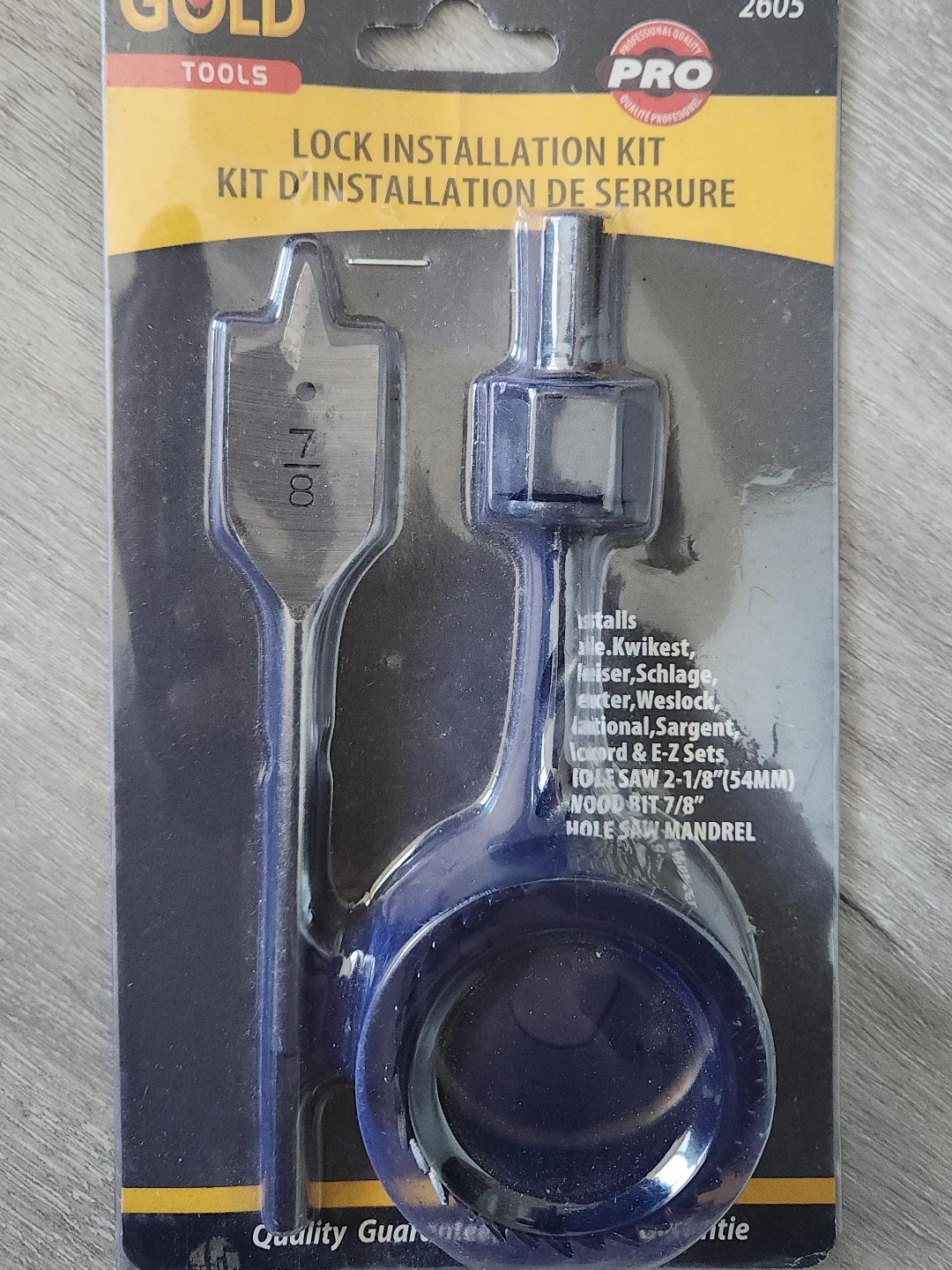 Gold Tools Lock Installation Kit
