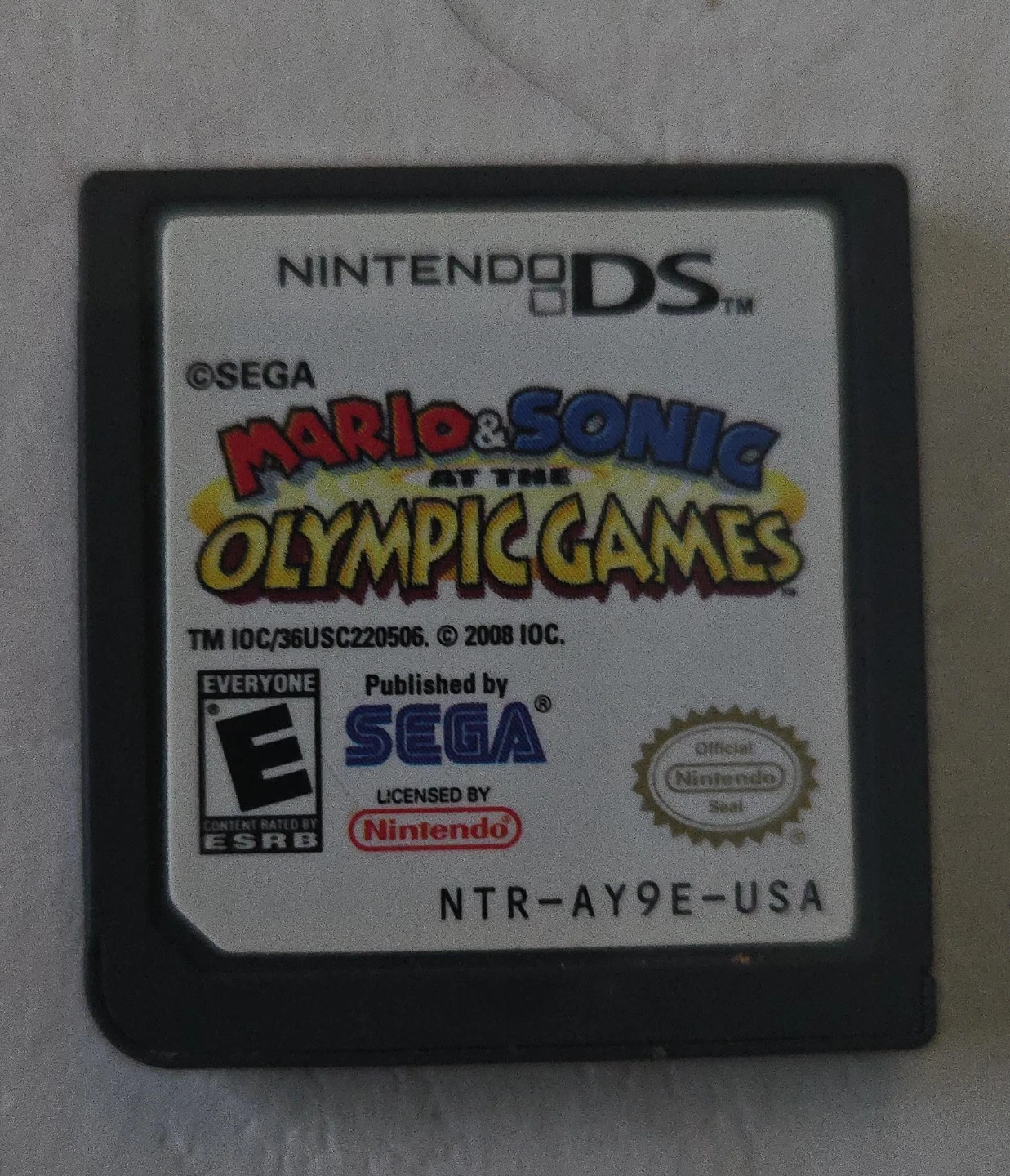 Mario & Sonic at the Olympic Games Nintendo DS Game