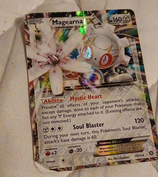 Pokemon Magearna EX Trading Card