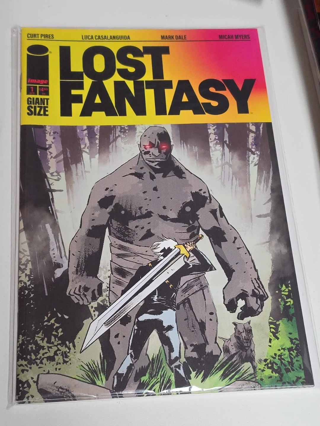 Lost Fantasy Image Comic Book Issue #1