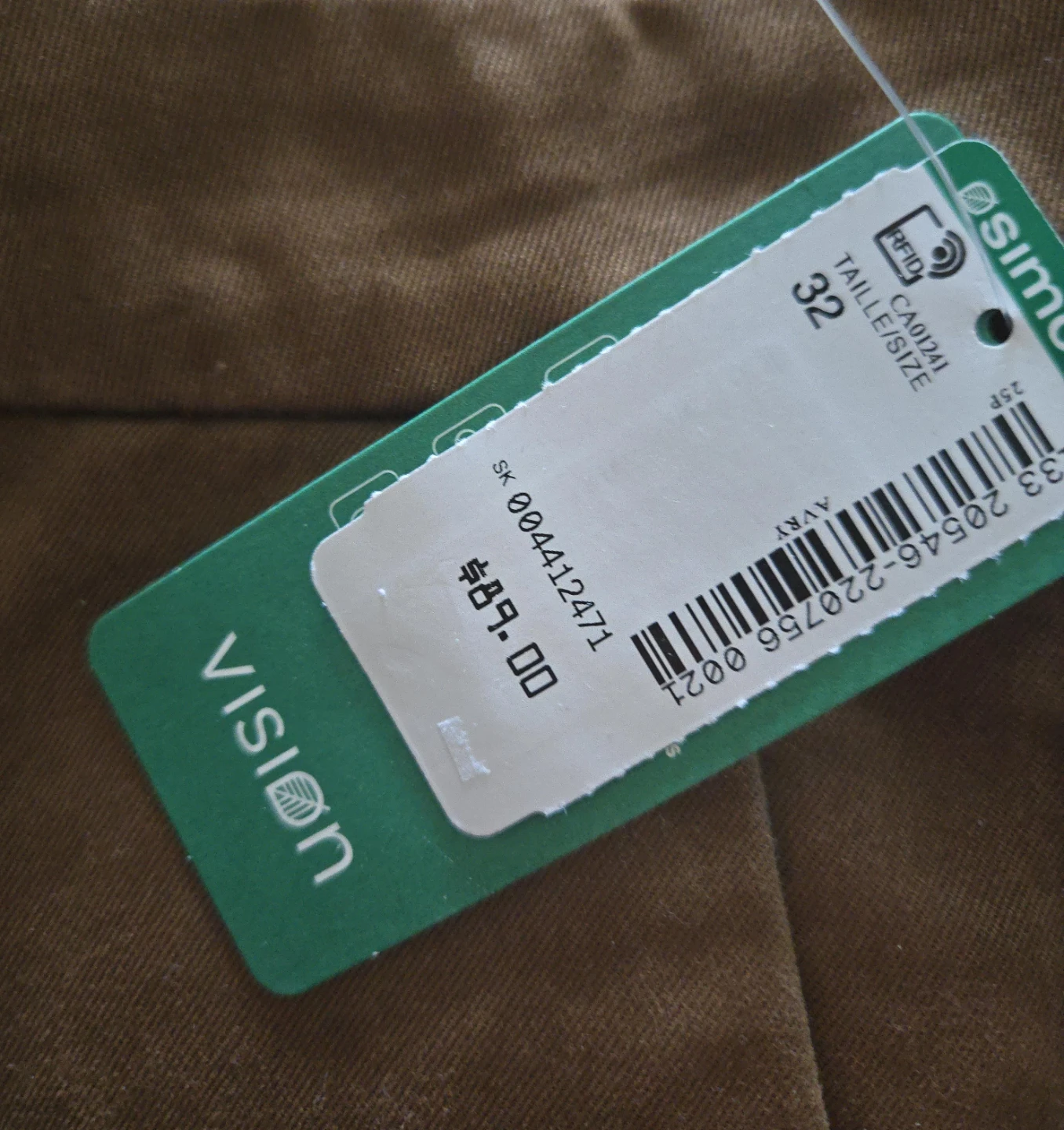 Simons Bristol Pants Size 32 Brown - photo 4