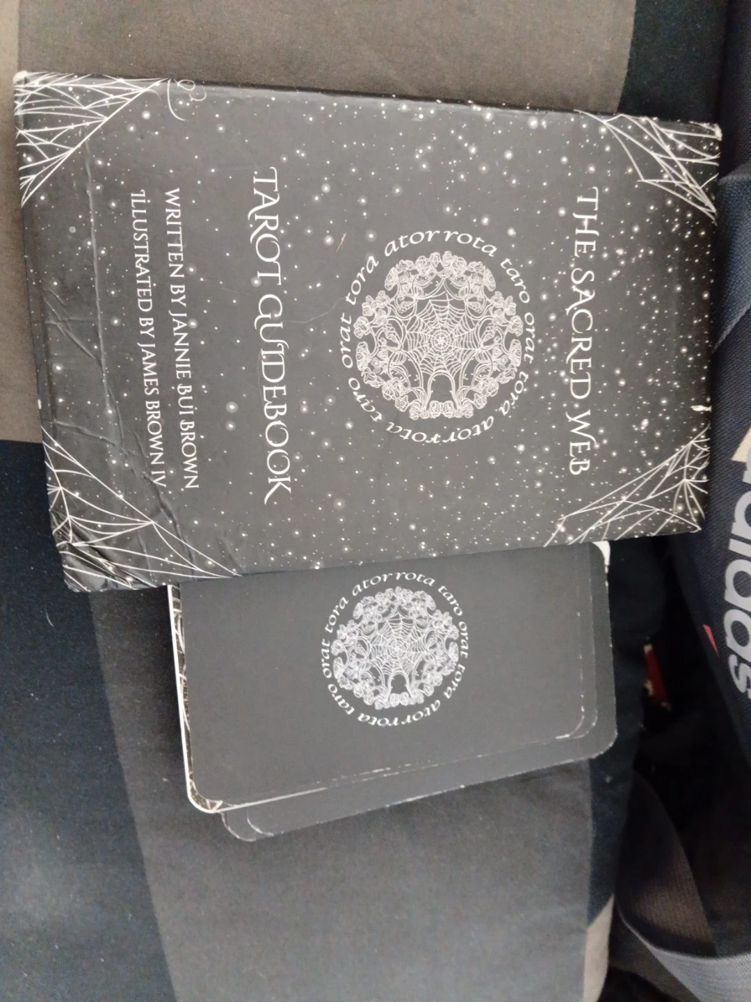 The Sacred Web Tarot Guidebook and Cards