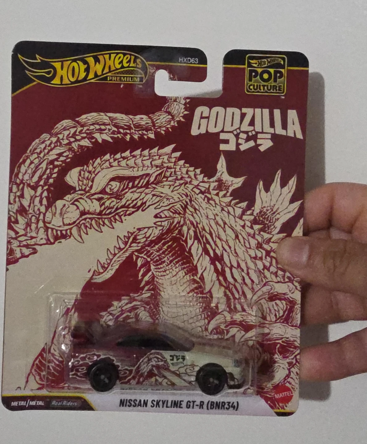Hot Wheels Premium Godzilla Nissan Skyline GT-R