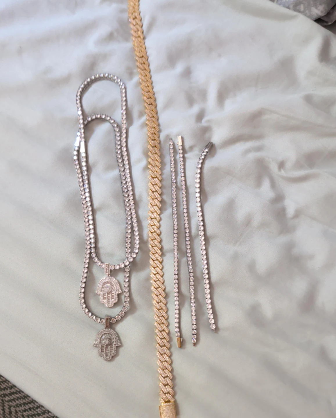 Set of 3 Bracelets & 1 Necklace