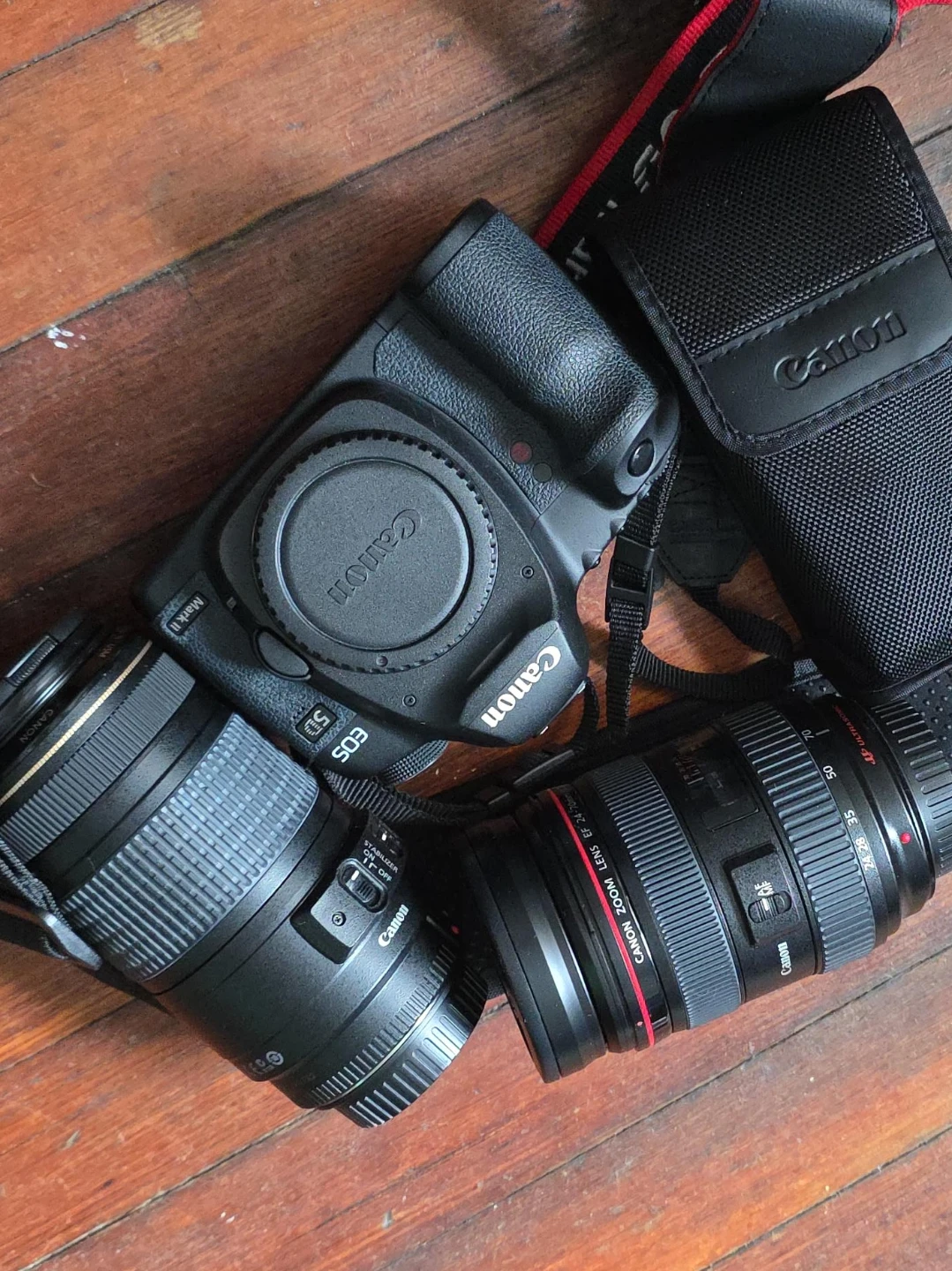 Canon EOS 5D Mark II DSLR Camera with 24-70mm Lens