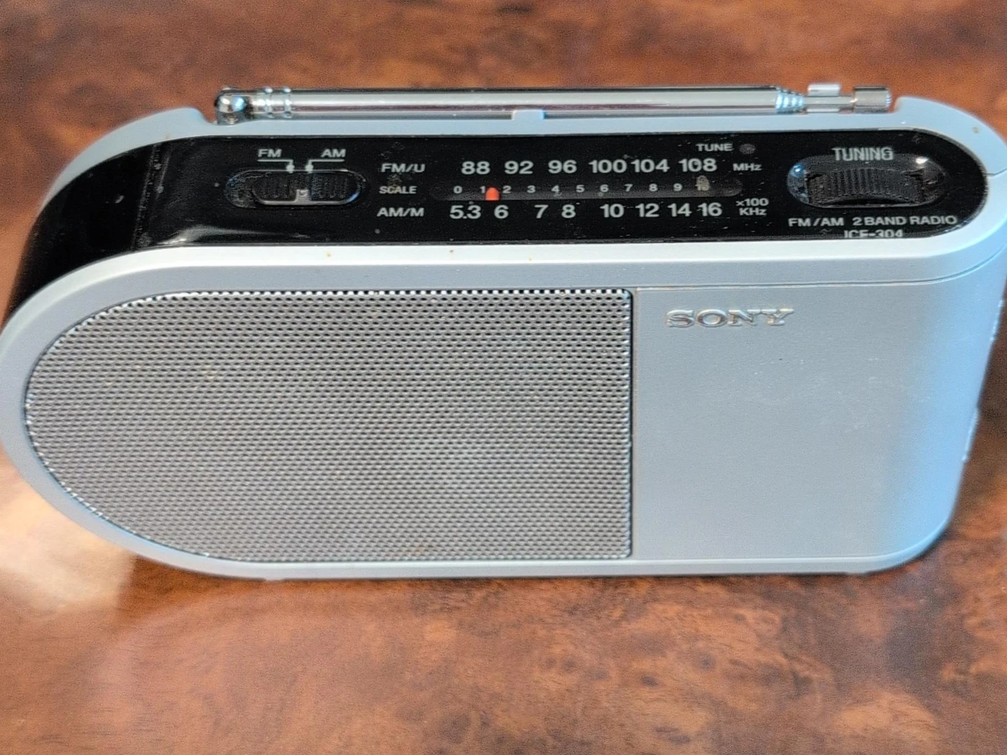 Sony FM/AM 2-Band Radio ICE-304