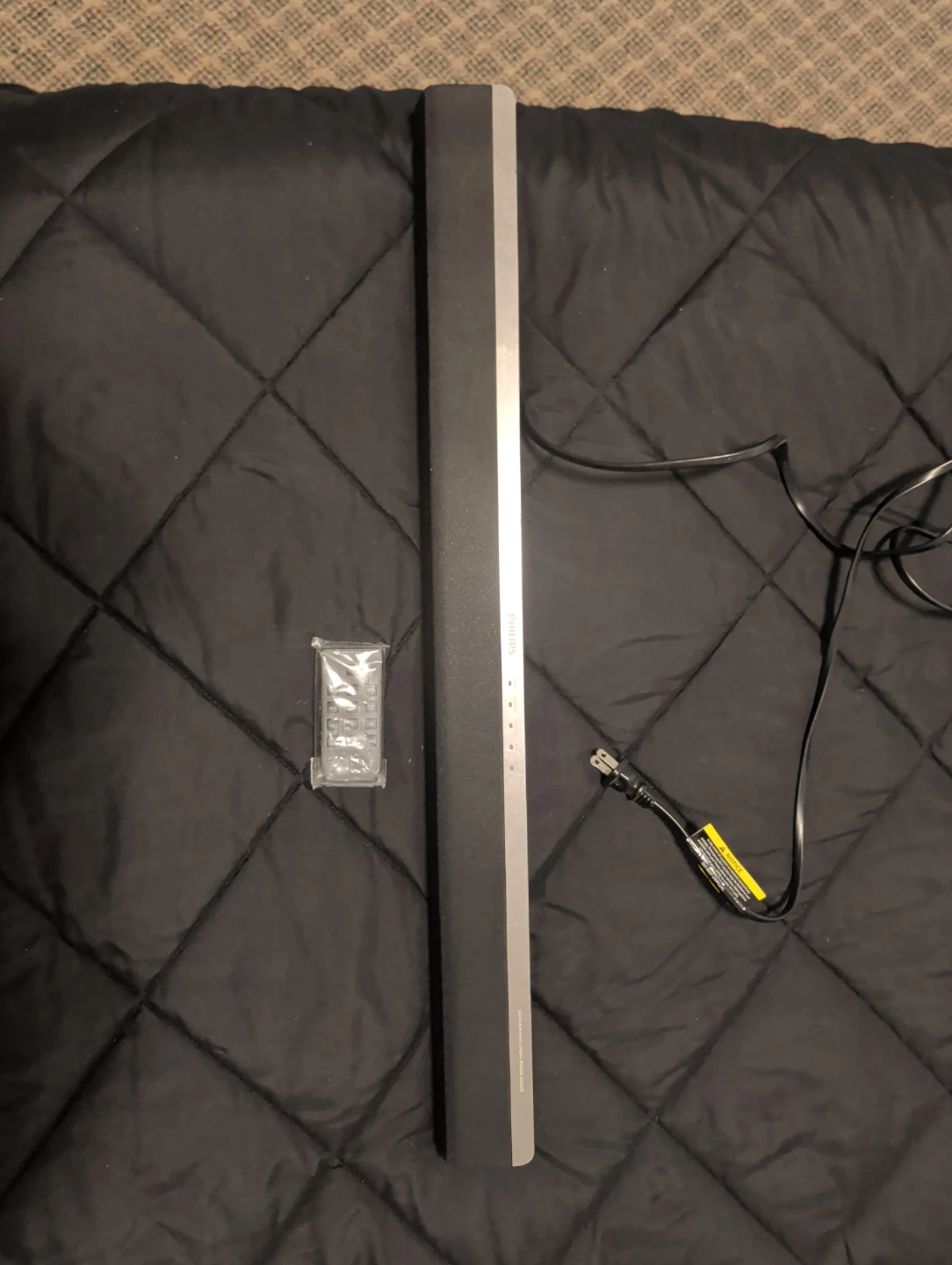 Philips Soundbar with Remote and Power Cord