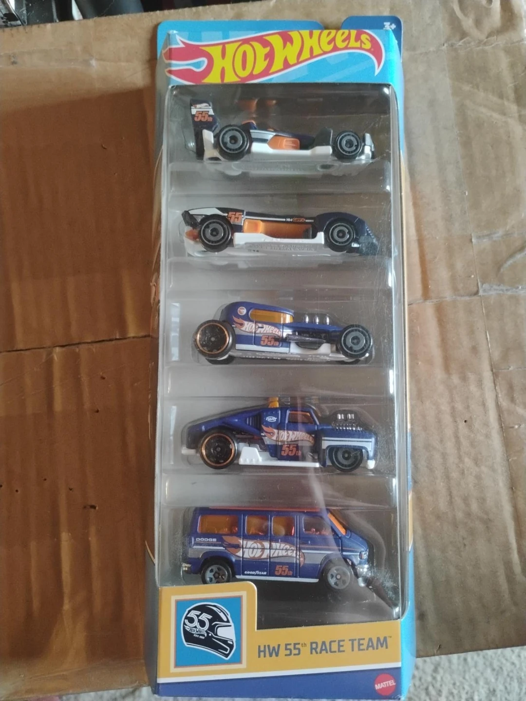 Hot Wheels HW 55th Race Team 5-Car Pack