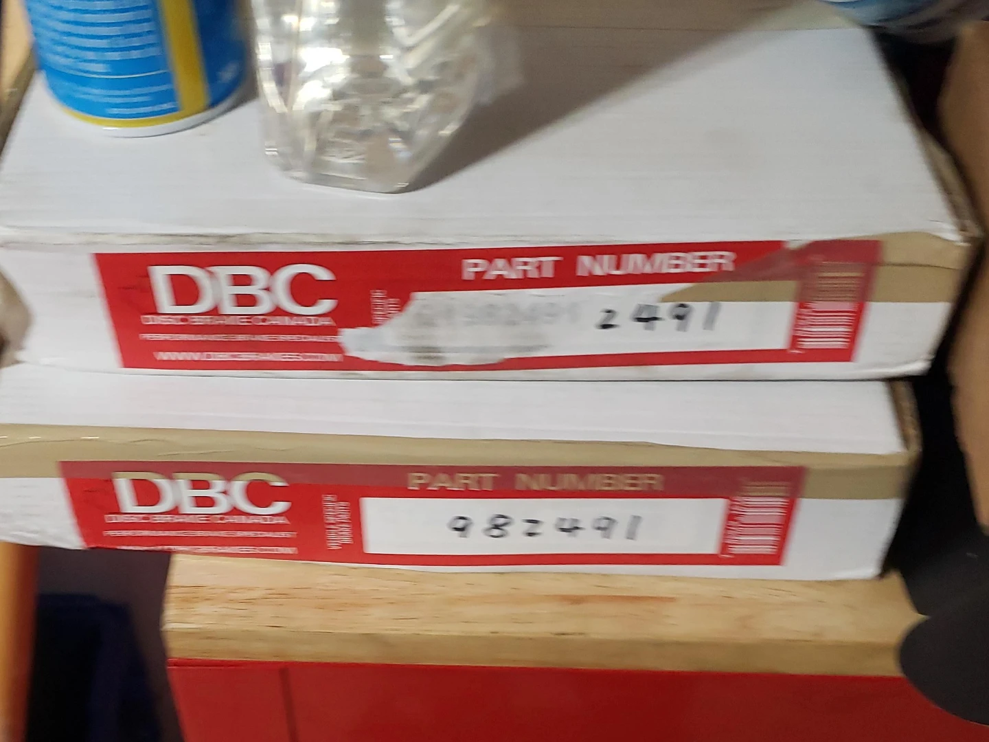 DBC Part Number 982491 Brake Rotors (x2)