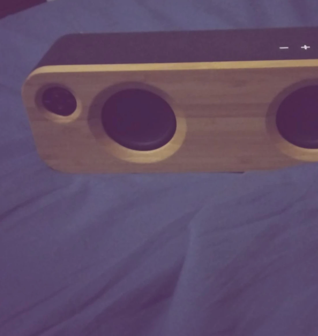 Bluetooth Speaker with Bamboo Accents