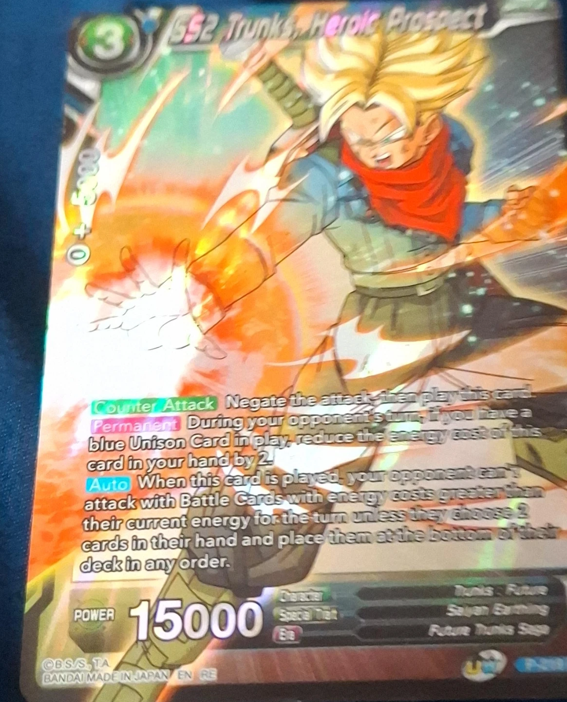 SS2 Trunks, Heroic Prospect - Dragon Ball Super Card Game