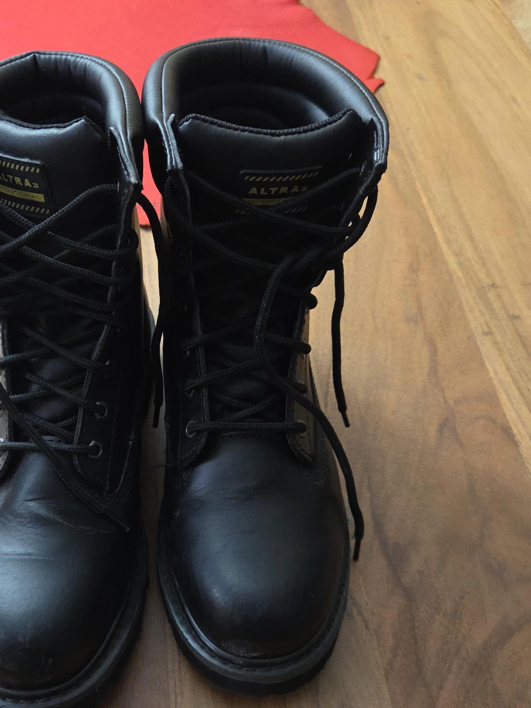 Altra Industrial Work Boots - Black