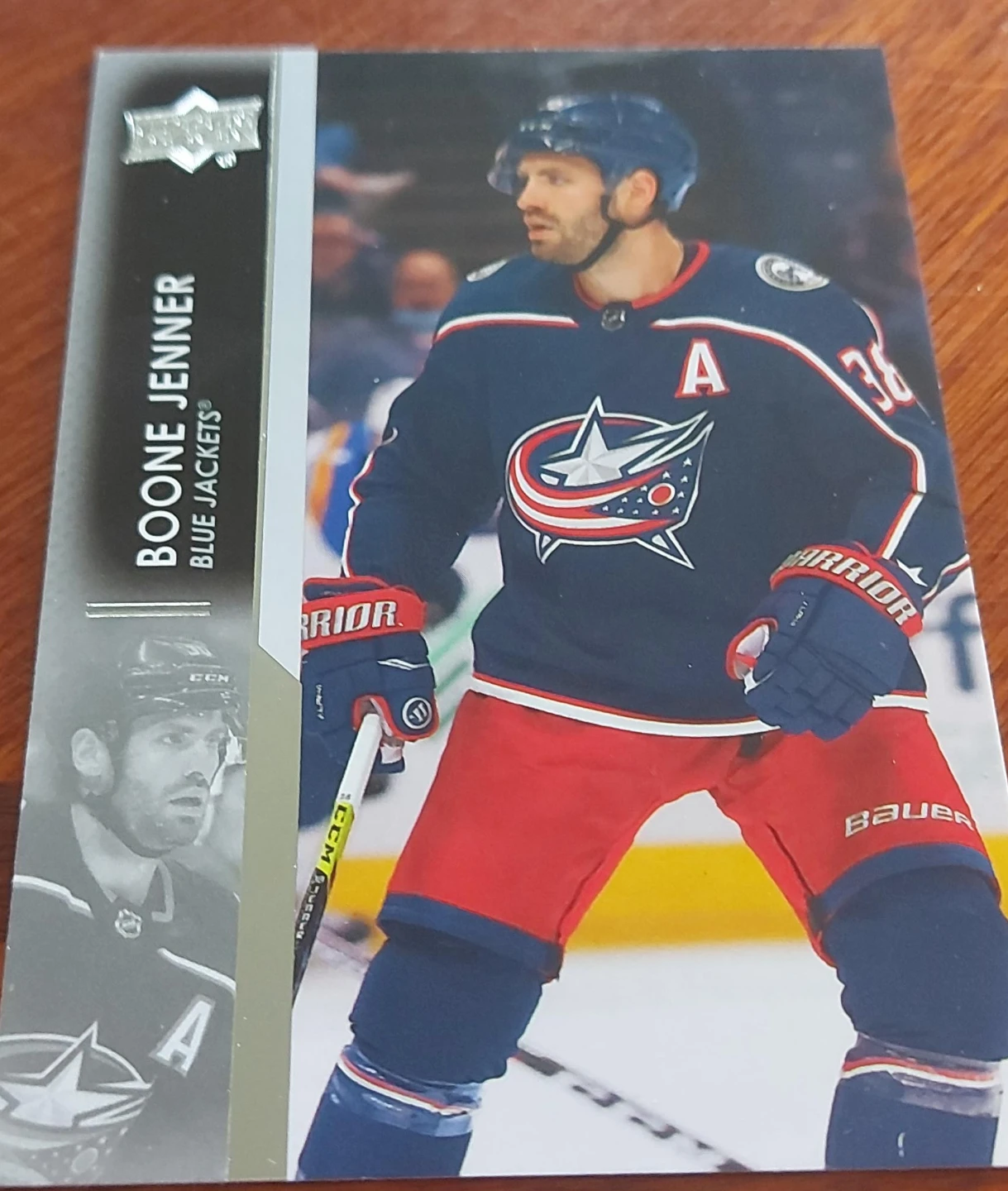 Upper Deck Hockey Card - Boone Jenner