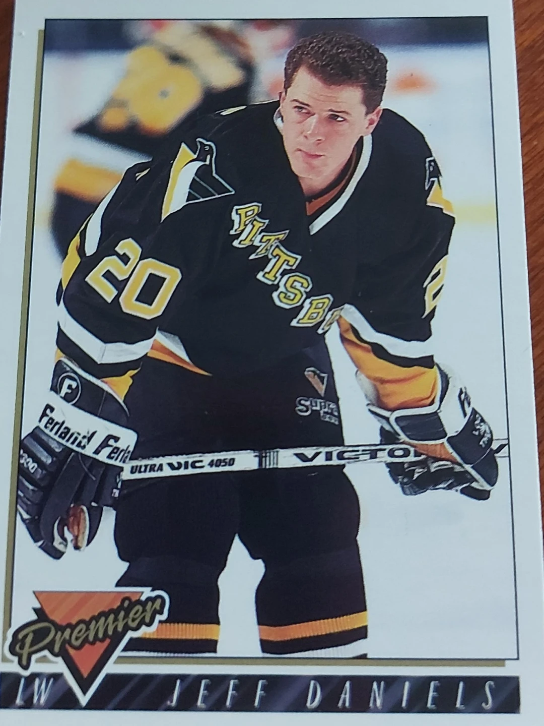 Premier Hockey Card - Jeff Daniels Pittsburgh Penguins #20