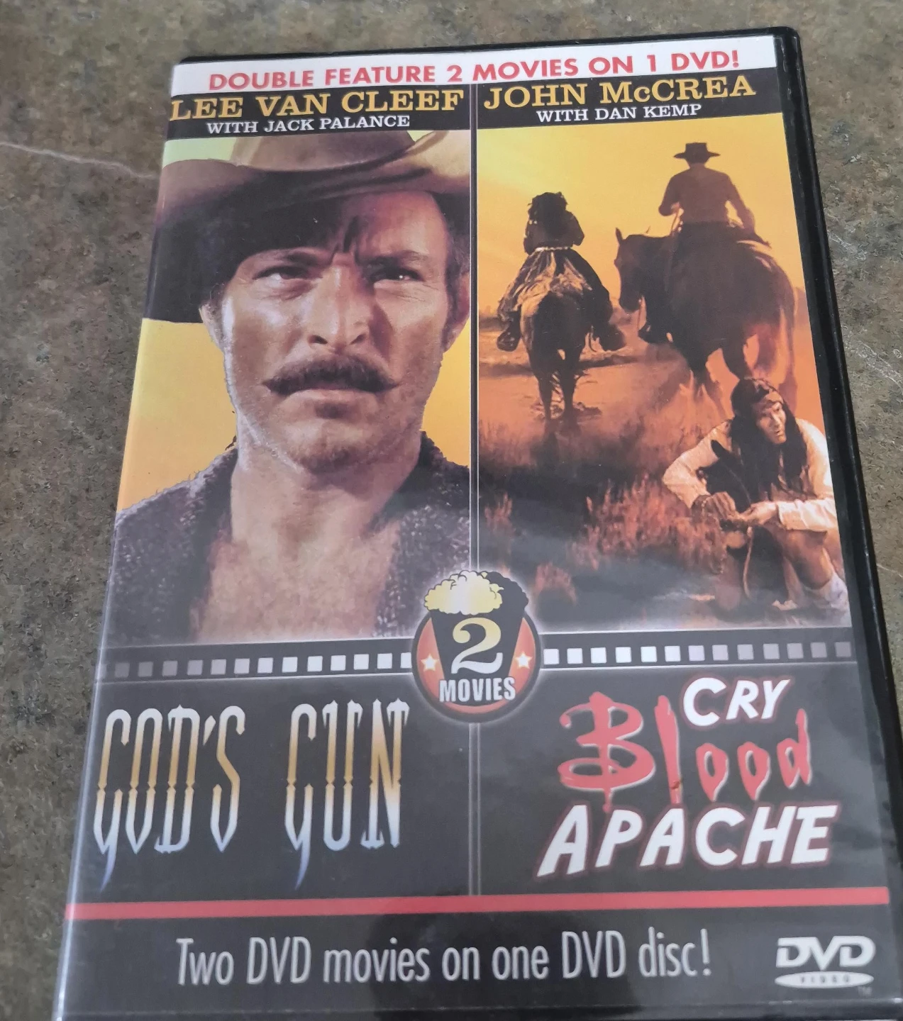 Double Feature DVD: God's Gun & Cry Blood Apache
