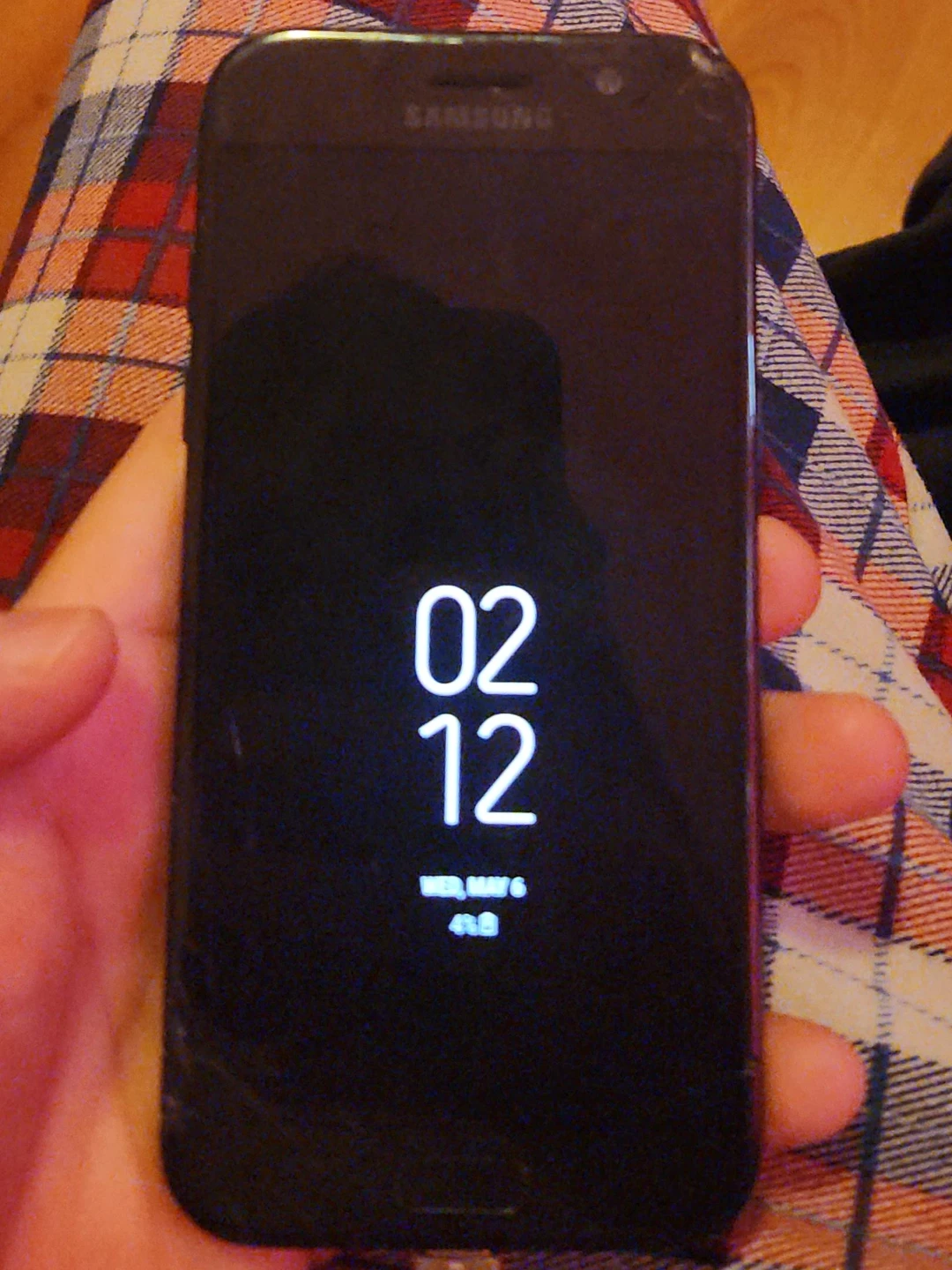 Black Samsung Cell Phone galaxy a5