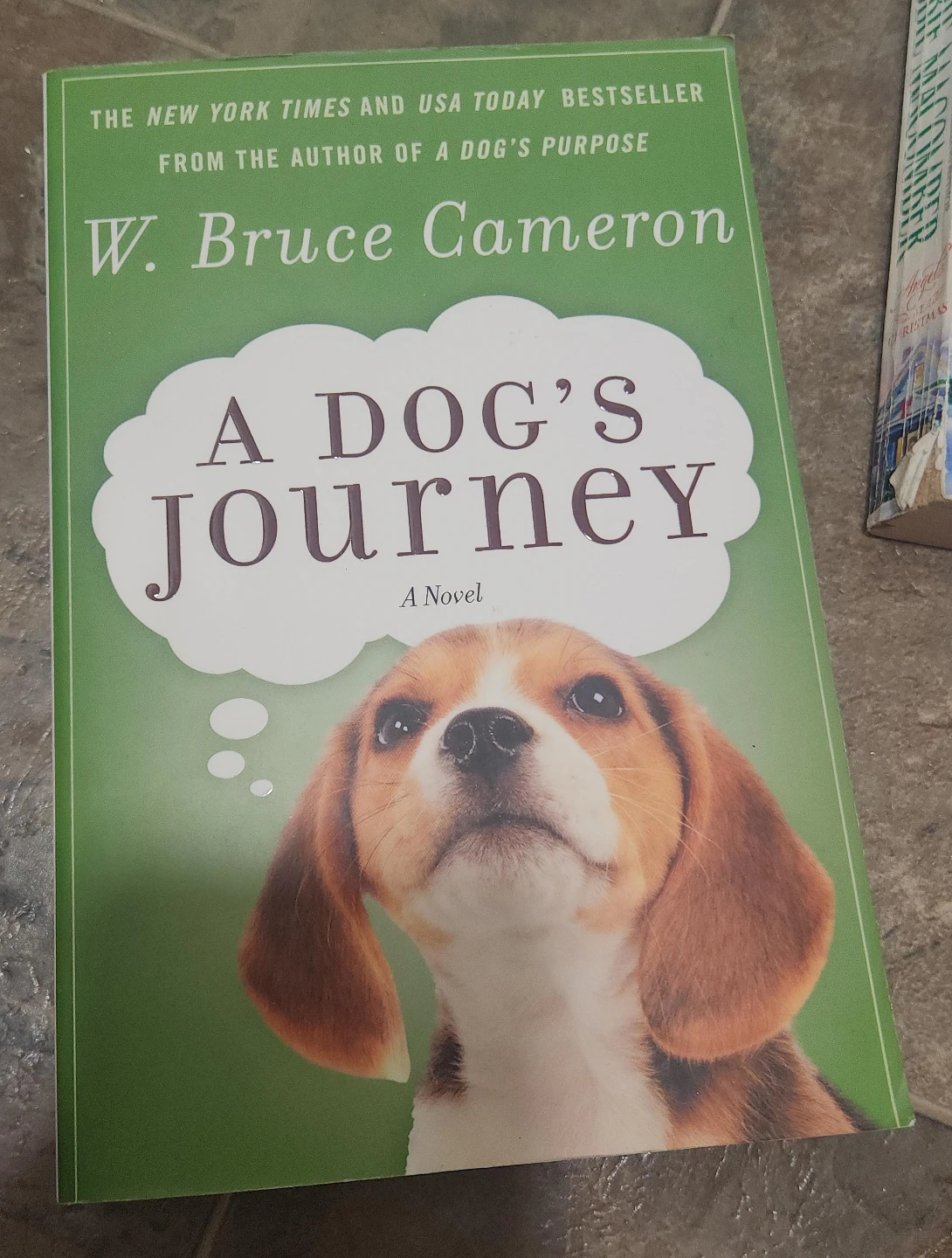 A Dog's Journey by W. Bruce Cameron Novel