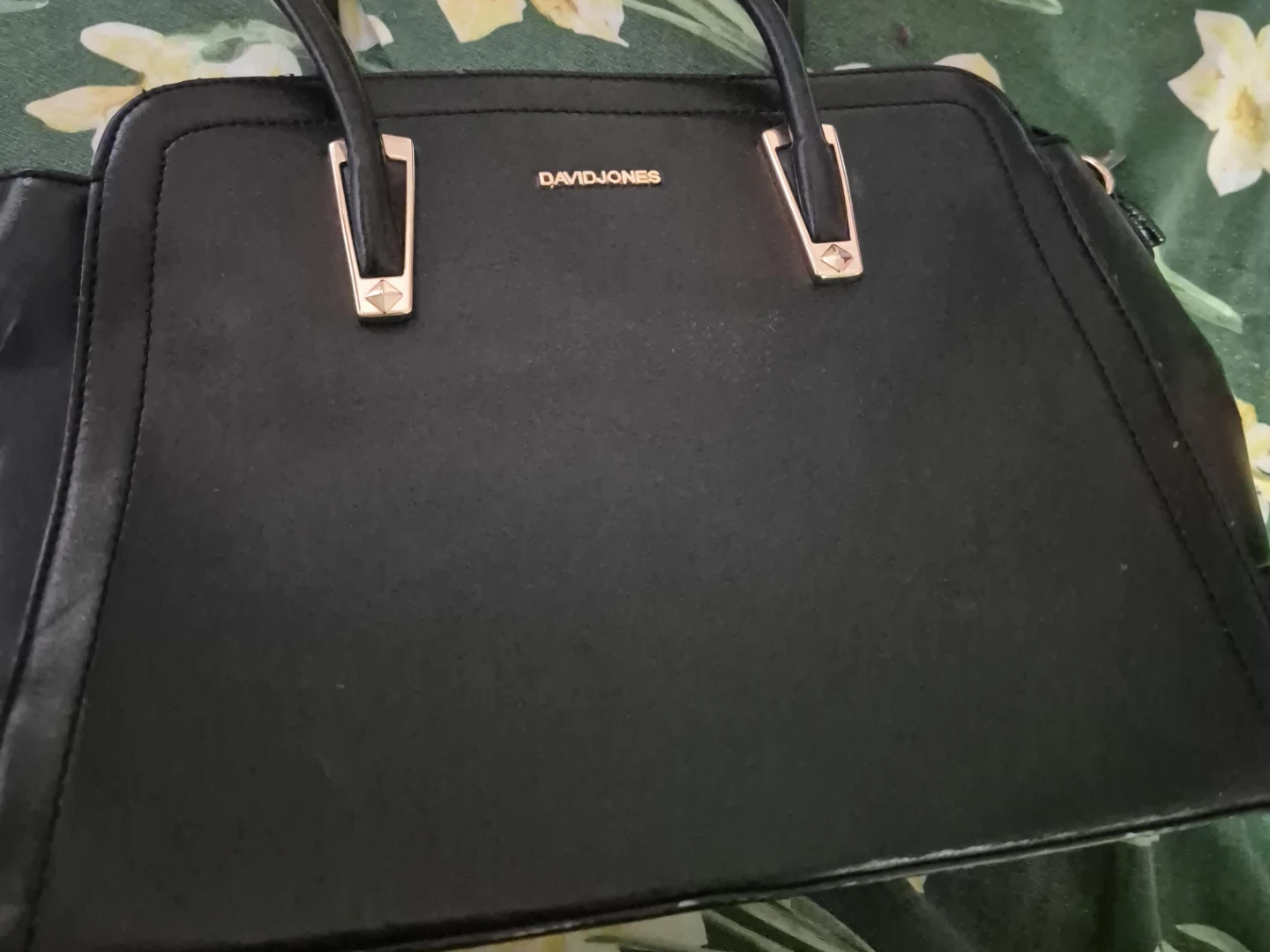 DAVID JONES Black Handbag