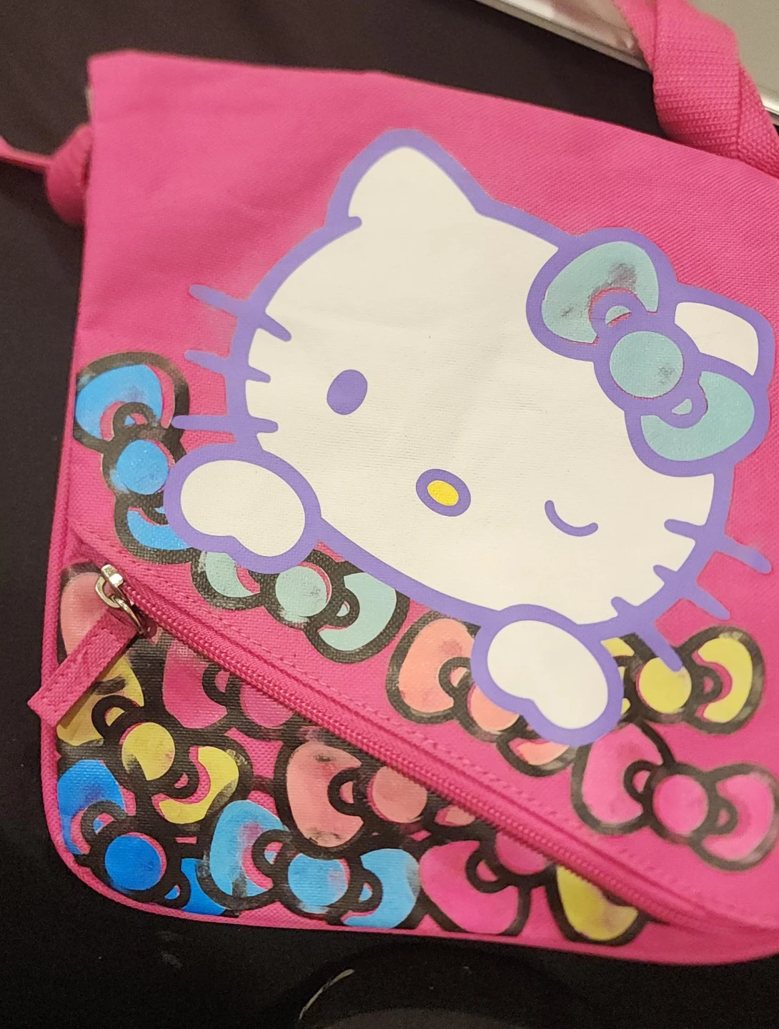 Hello Kitty Pink Messenger Bag