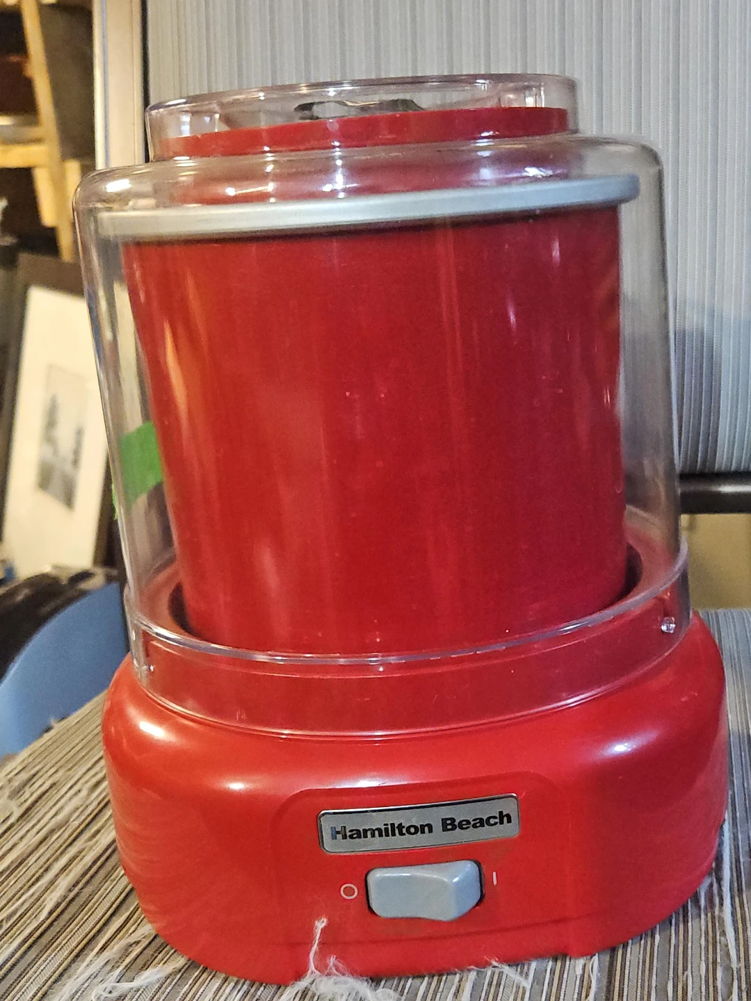 Hamilton Beach Red Ice Cream Maker
