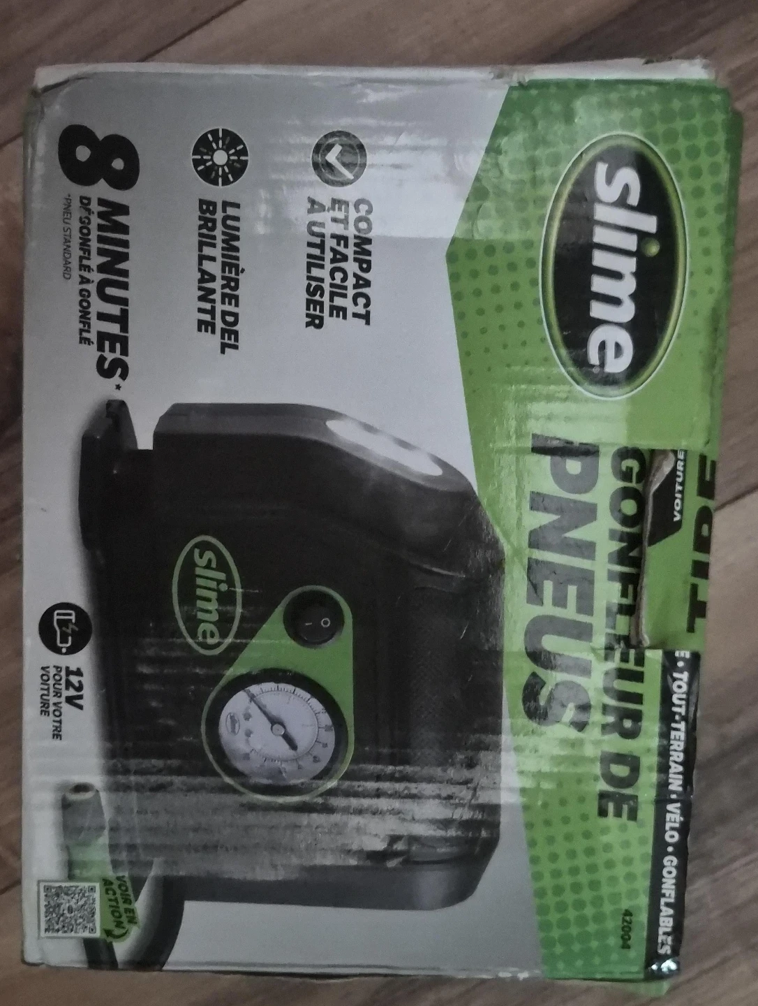 Slime Tire Inflator for Cars, Bikes, and Inflatables