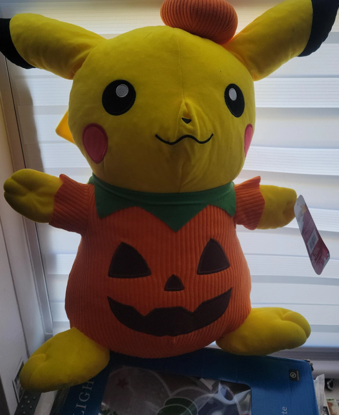 Pikachu Pumpkin Plush Toy