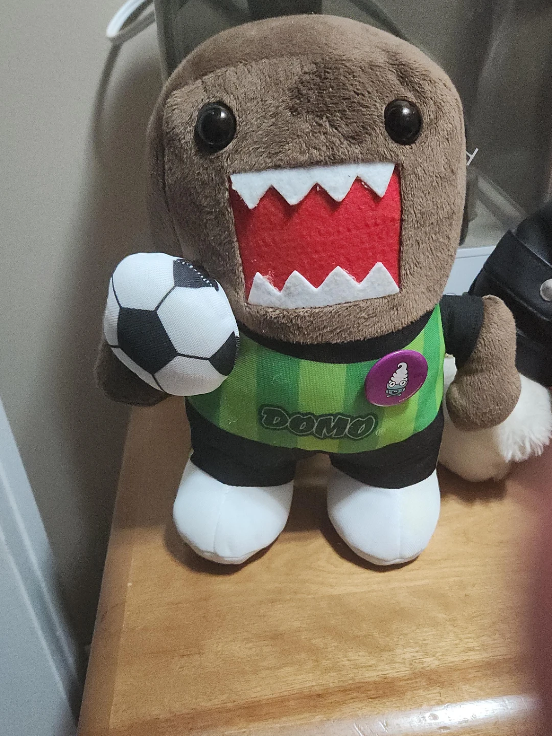 Domo Kun Plush with Soccer Ball