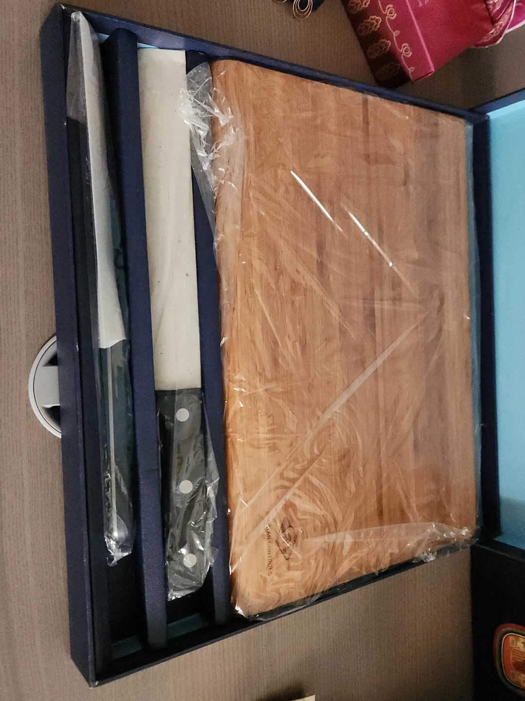 Knife and Cutting Board Set