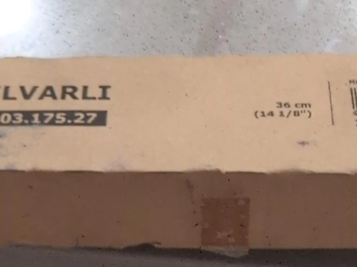 IKEA VLARLI 36 cm Shelf