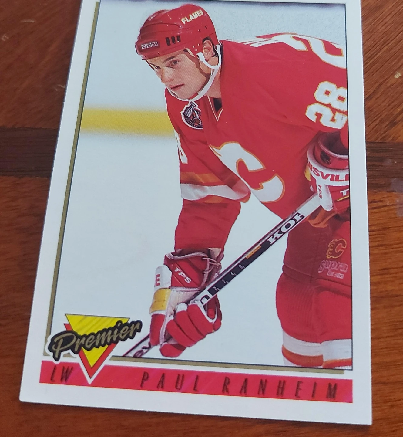 Premier Paul Ranheim Hockey Card