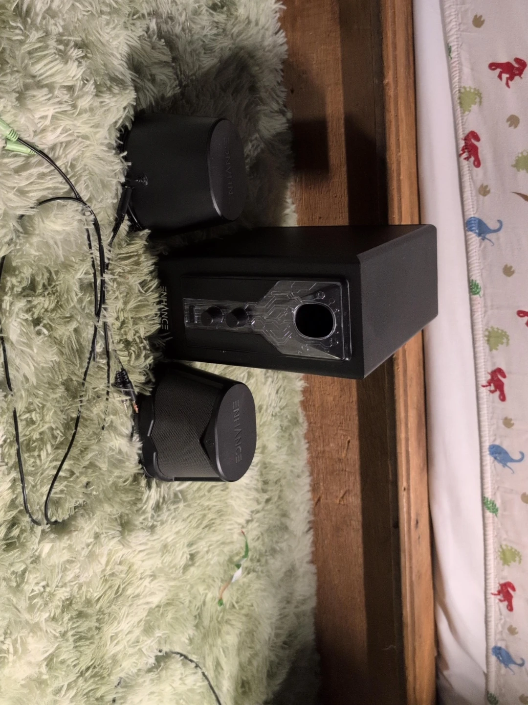 Enhance 2.1 Speaker System with Subwoofer