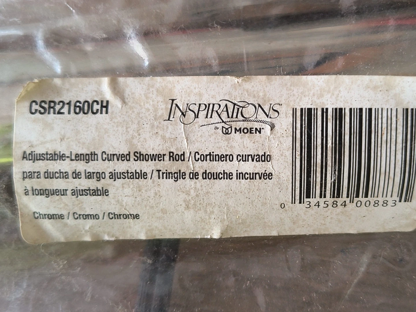 Curved Shower Rod CSR2160CH