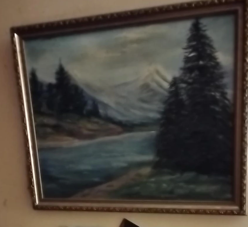 Framed Landscape Painting