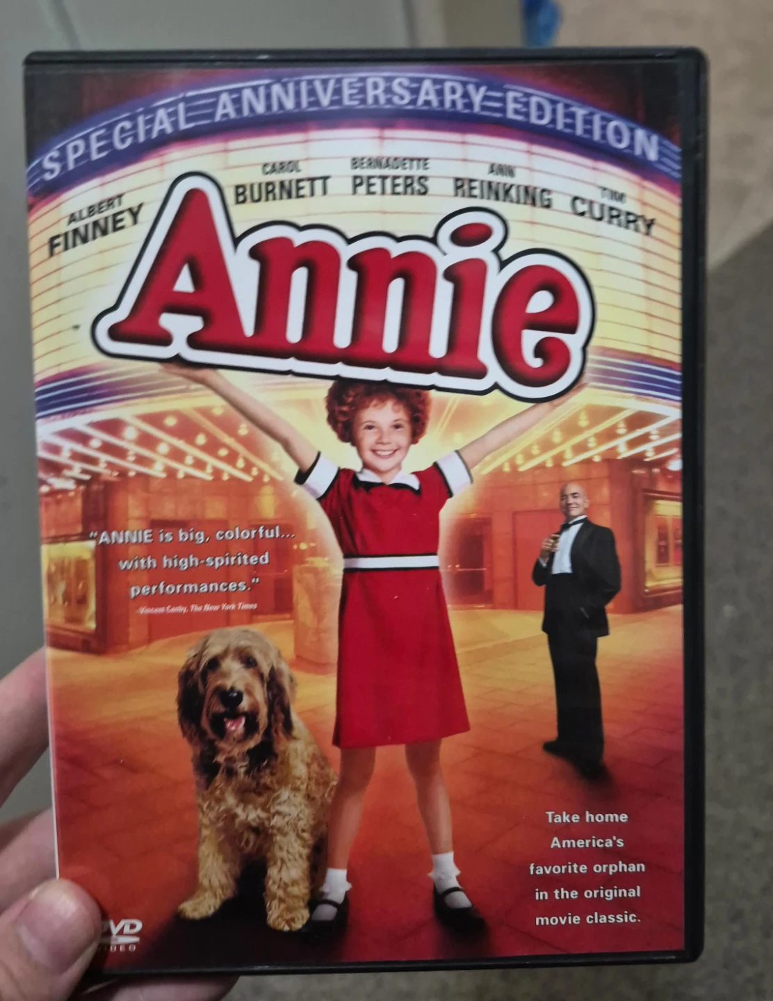 Annie Special Anniversary Edition DVD