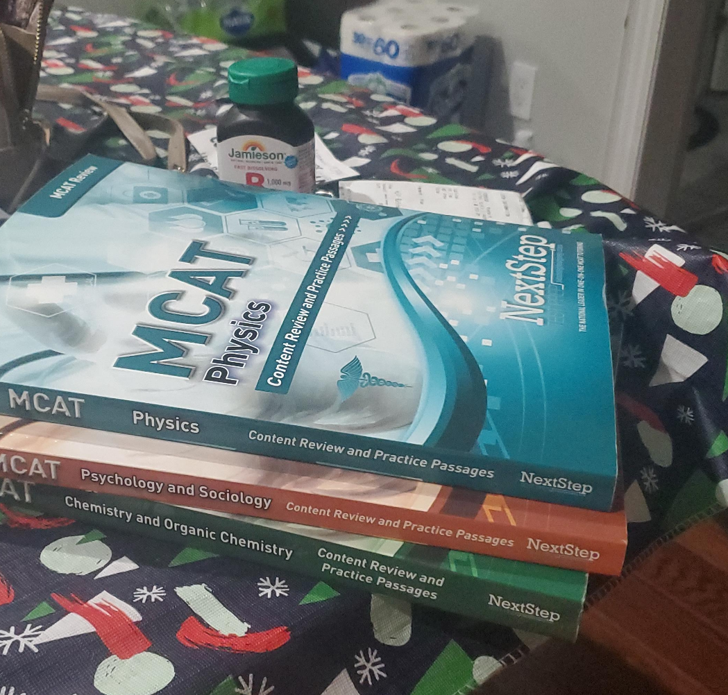NextStep MCAT Physics, Psychology/Sociology, Chemistry Books