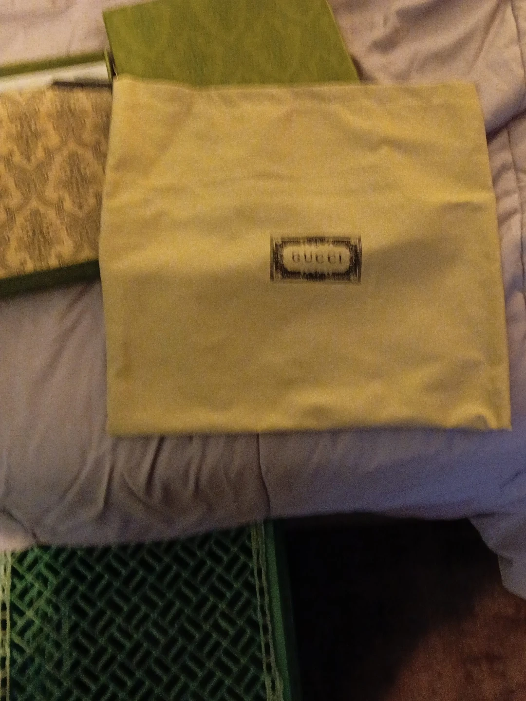 Gucci Dust Bag and Box